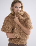 Summum jacket faux fur