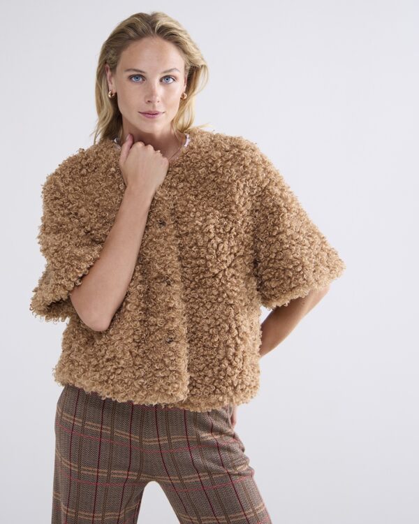 Summum jacket faux fur