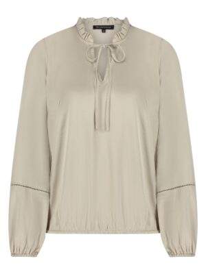 Tramontana blouse hammered satin